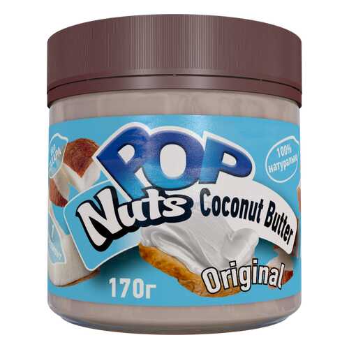 Кокосовая паста POP Nuts Coconut Butter Original Натуральная, 170г в Дикси