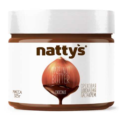Ореховая паста Nattys Choconut с добавлением какао 325 г в Дикси