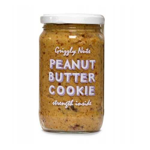 Паста арахисовая Grizzly Nuts COOKIE с финиками 370г стекло Россия в Дикси