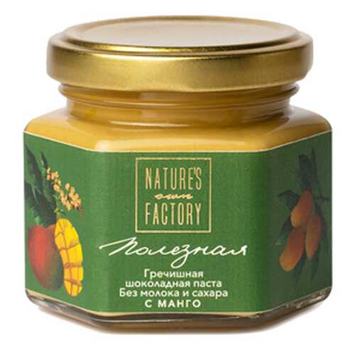 Паста гречишная шоколадная с манго Nature's own Factory 120 г в Дикси
