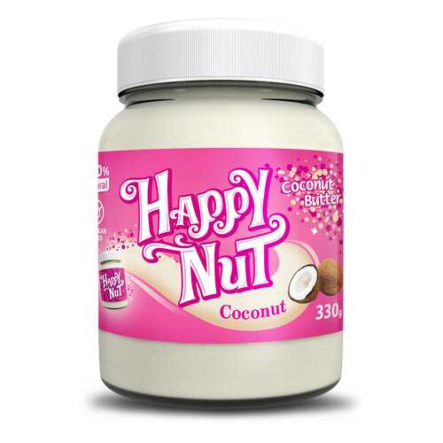 Паста Happy Nut Coconut кокосовая 330 г в Дикси