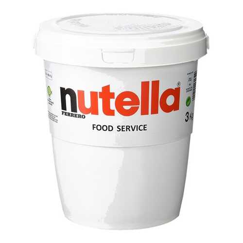 Паста шоколадная Ferrero nutella 3 кг в Дикси