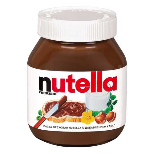 Паста шоколадная Nutella с добавлением какао 180 г в Дикси