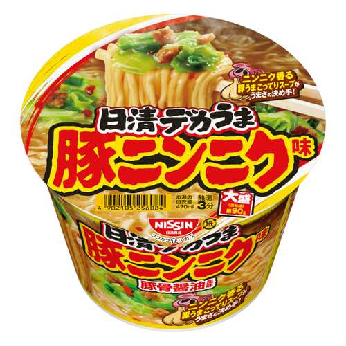 Лапша Nissin Рамэн со свининой и чесноком 111 г в Дикси