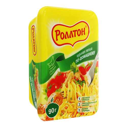 Лапша Роллтон быстрого приготовления курица 90 г в Дикси