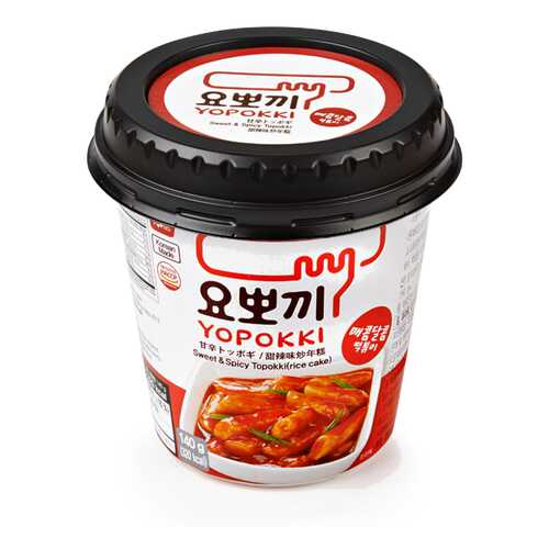 Рисовые палочки Young Poong Топокки сладко-острые 140 г в Дикси