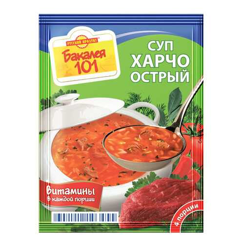 Суп Бакалея 101 харчо острый 60 г в Дикси