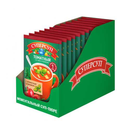 Суперсуп-пюре микс Русский Продукт 5 вкусов 5 видов по 4 шт 20-26.5 г в Дикси