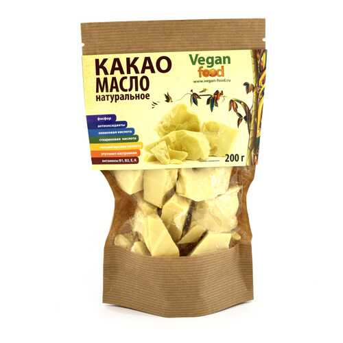 Какао-масло натуральное 100 г в Дикси