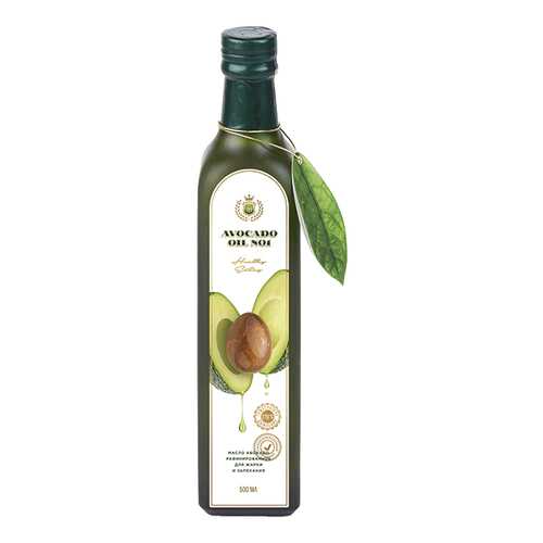 Масло авокадо Avocado oiL №1 гипоаллергенное рафинированное 500 мл в Дикси