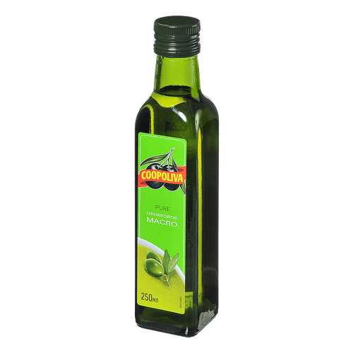 Масло Coopoliva оливковое pure 250 мл в Дикси