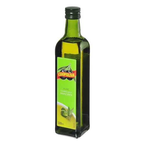 Масло Coopoliva оливковое pure 500 мл в Дикси