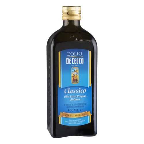 Масло De Cecco extra virgin di olia classico оливковое нерафинированное 0.5 л в Дикси