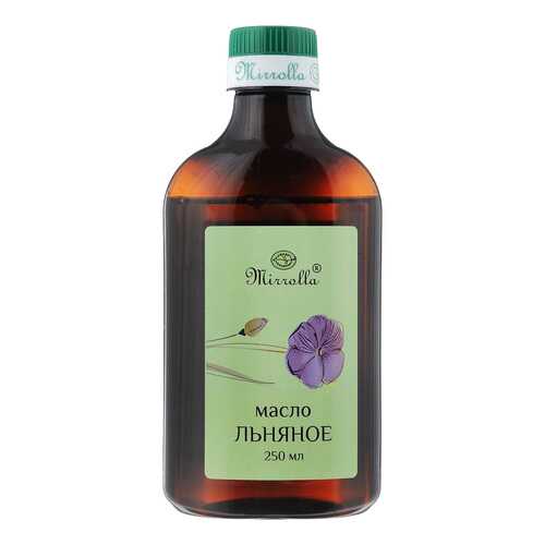 Масло льняное Мирролла 250 мл в Дикси