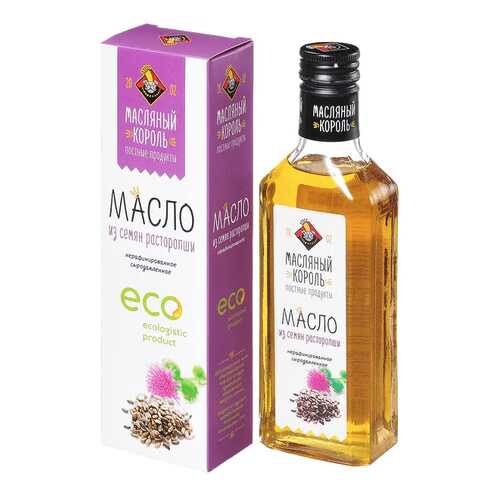 Масло Масляный Король масло из семян расторопши 250 мл в Дикси
