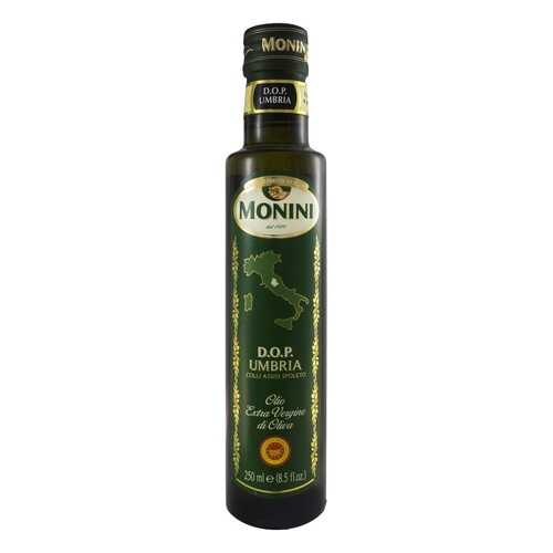 Масло Monini umbria оливковое нерафинированное 250 мл в Дикси
