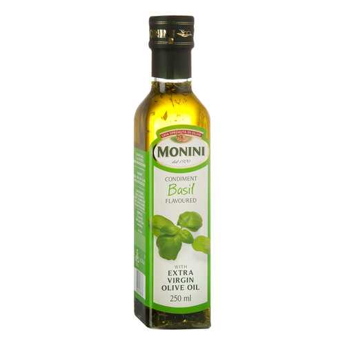Масло оливковое Monini Extra Virgine с базиликом, 0.25 л, Италия в Дикси