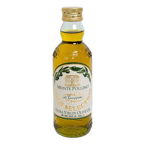 Масло оливковое Monte Pollino Frantoia Gold Selection Extra Virgine 500 мл в Дикси
