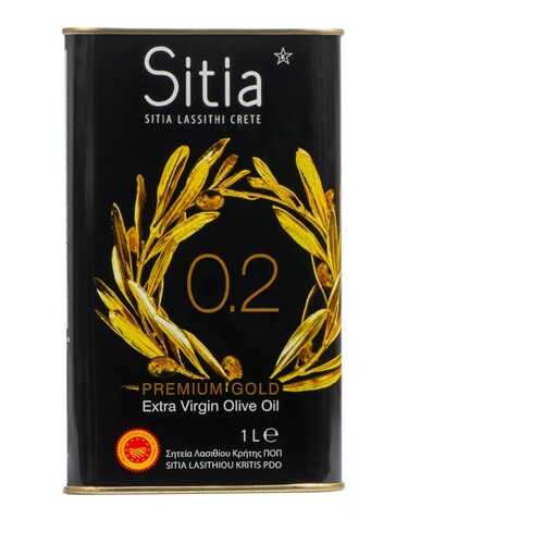 Масло оливковое Sitia Extra Virgin нерафинированное кислотность 0.2% 1000мл Греция в Дикси
