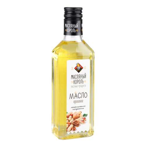 Масло ореховое Масляный Король нерафинированное сыродавленное 250 мл в Дикси
