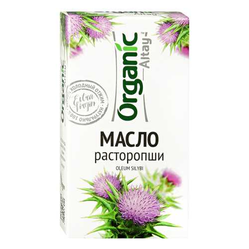 Масло расторопши Organic Life пищевое нерафинированное 100 мл в Дикси