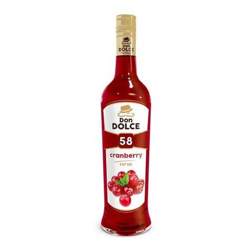 Сироп Don Dolce клюква 0.7 л в Дикси