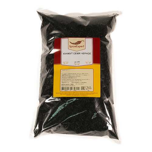 Кунжут семя черное 1000гр пакет SpicExpert в Дикси