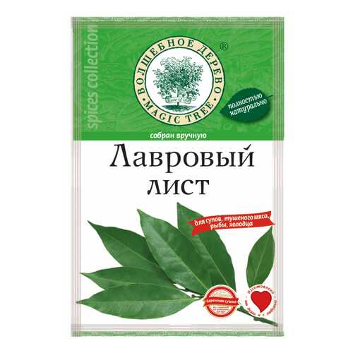 Лавровый лист Волшебное дерево целый 10 г в Дикси