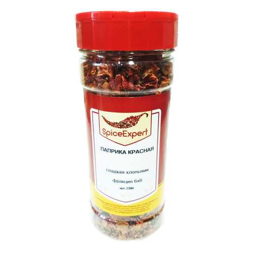 Паприка SpicExpert красная сладкая хлопья 6х6 85 г в Дикси