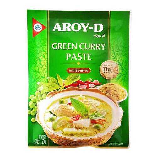 Паста Aroy-D карри зеленая 50 г в Дикси