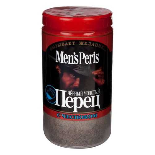 Перец черный молотый mens peris с чесноком 35 г в Дикси