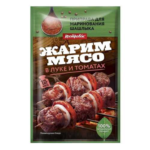 Приправа для маринования мяса в луке и томатах Костровок, 25г в Дикси