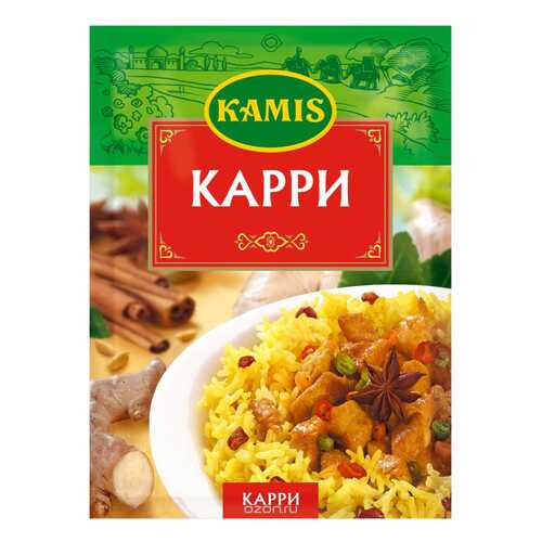 Приправа Kamis карри 25 г в Дикси