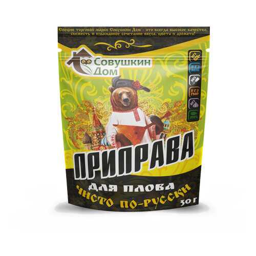 Приправа Совушкин дом для плова 30 г в Дикси