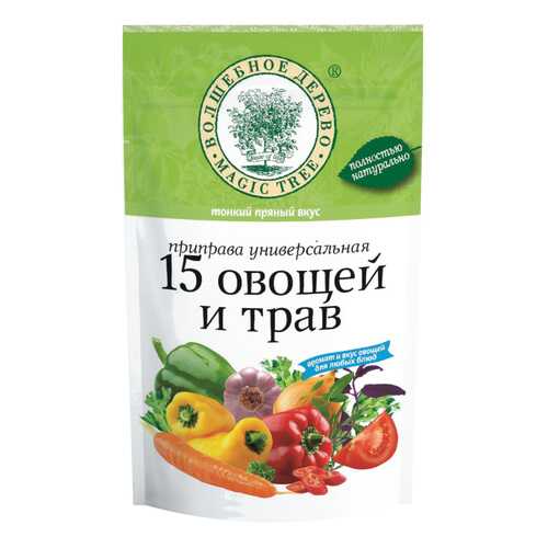 Приправа универсальная 15 овощей и трав 200 г в Дикси