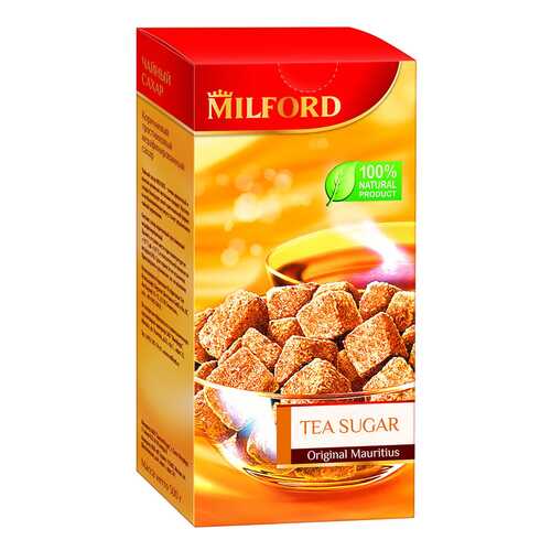 Сахар Milford чайный коричневый тростниковый 500 г в Дикси
