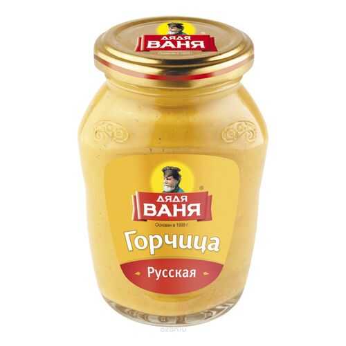 Горчица Дядя Ваня русская 140 г в Дикси