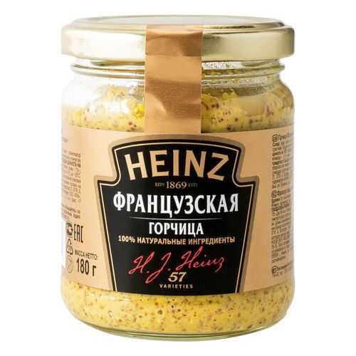 Горчица Heinz французская 180 г в Дикси