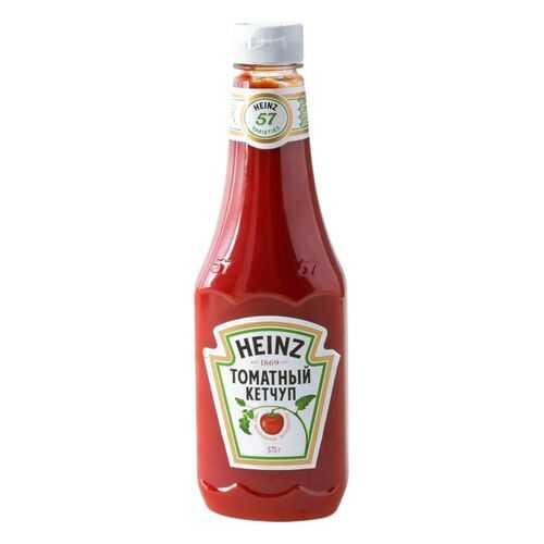 Кетчуп томатный Heinz в бутылке 570 г в Дикси