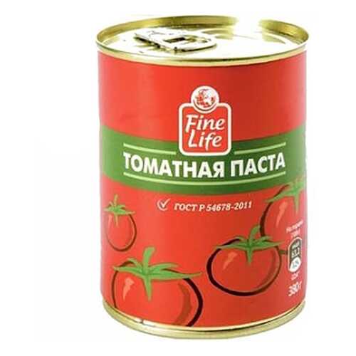 Паста Fine Life томатная 380 г в Дикси
