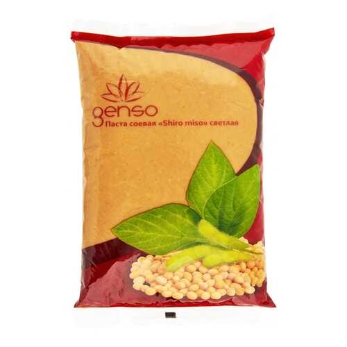 Паста соевая Мисо светлая Genso Shiro miso 1 кг в Дикси