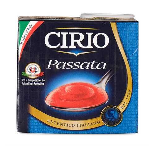 Пюре Cirio томатное Passata, 500 г Италия в Дикси
