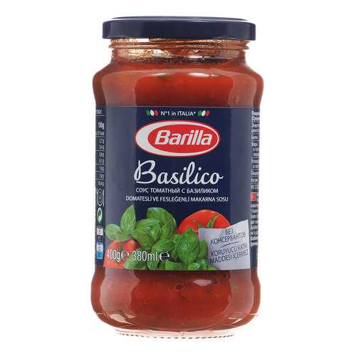 Соус Barilla базиликовый 400 г в Дикси
