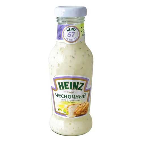 Соус чесночный Heinz с пряными травами 250 мл в Дикси