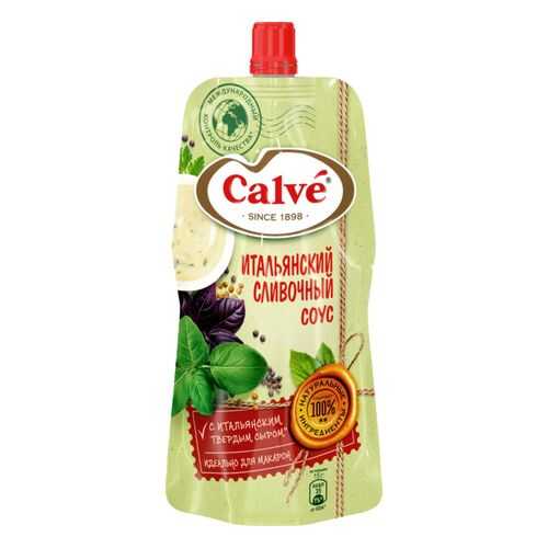Соус для макарон Calve итальянский сливочный 230 г в Дикси