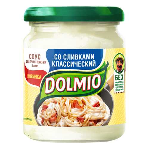 Соус для приготовления блюд DOLMIO со сливками «Классический» 200 г в Дикси