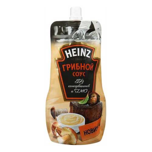 Соус Heinz грибной на основе растительных масел 230 г в Дикси