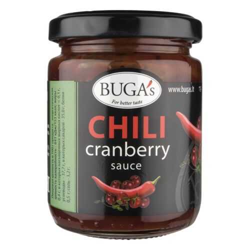 Соус клюквенный Buga's с перцем чили 160 г в Дикси