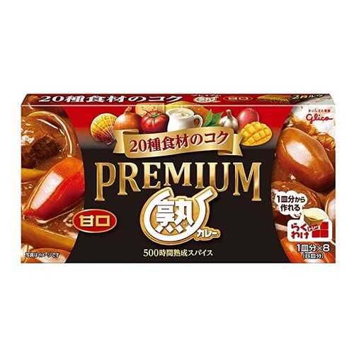 Соус Приправа Карри Glico Premium Сладкий ,160г , Япония в Дикси