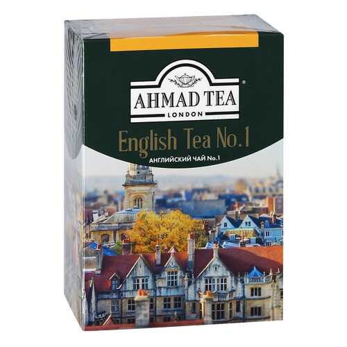 Чай Ahmad Tea английский №1 черный байховый листовой с ароматом бергамота 200 г в Дикси